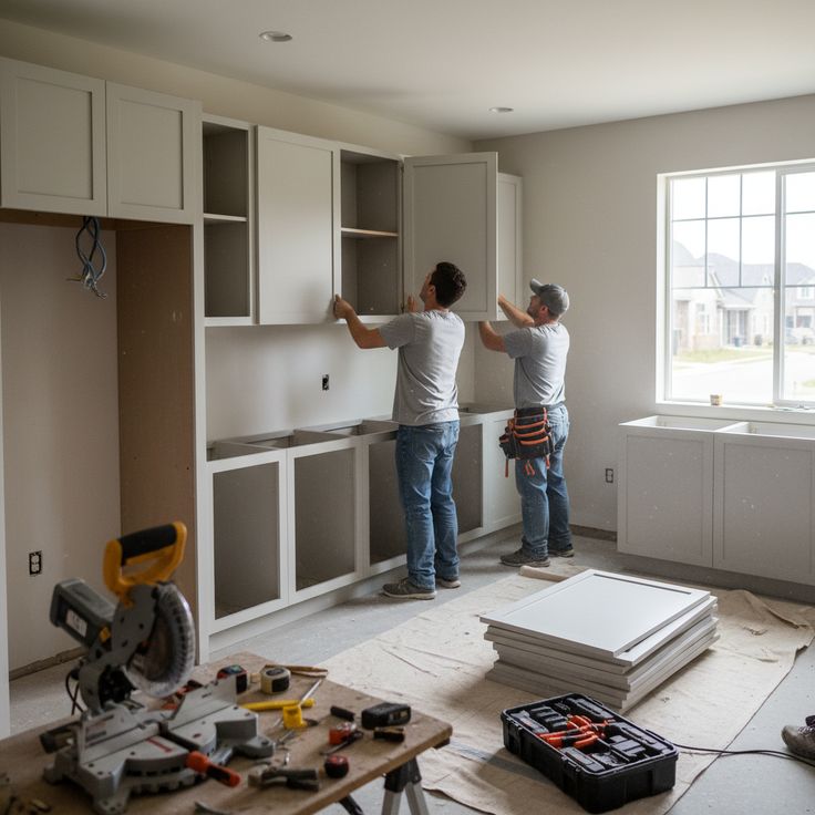 Worker Ready Custom Cabinets